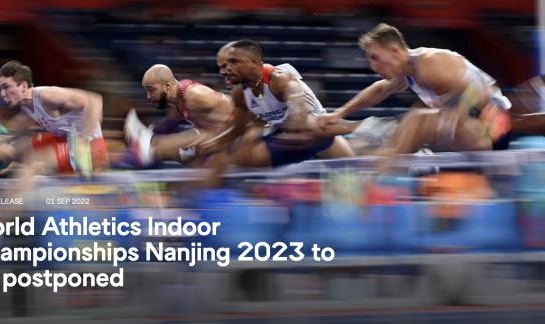 开云入口-南京室内田径世锦赛再度推迟 改至2025年3月举行