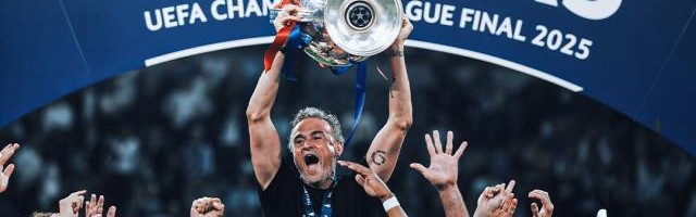 【数说】巴黎半场0射正逆转 恩里克五冠王x2！